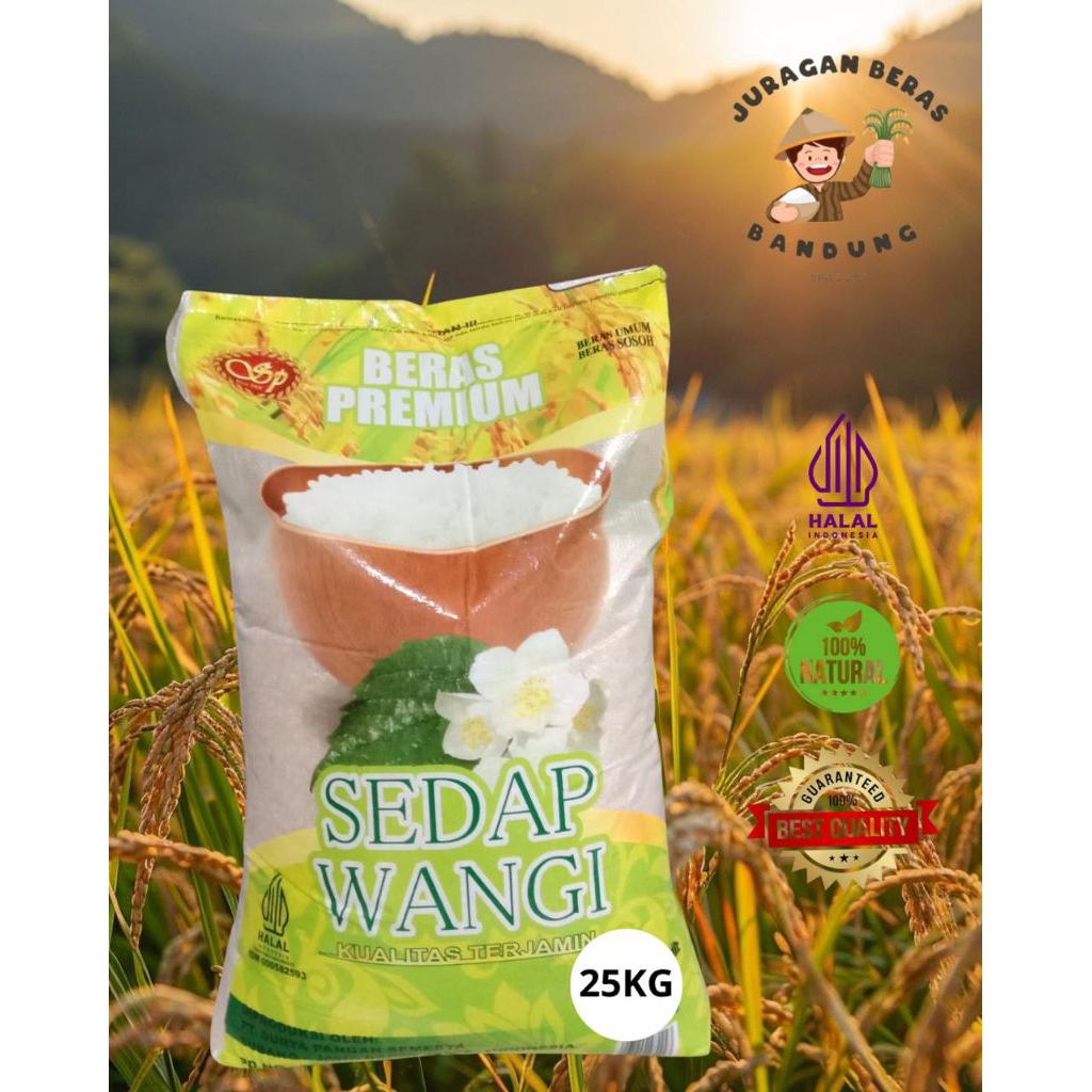 

Beras Sedap Wangi 20 Kg 25 Kg - 5 Kg Repack murah