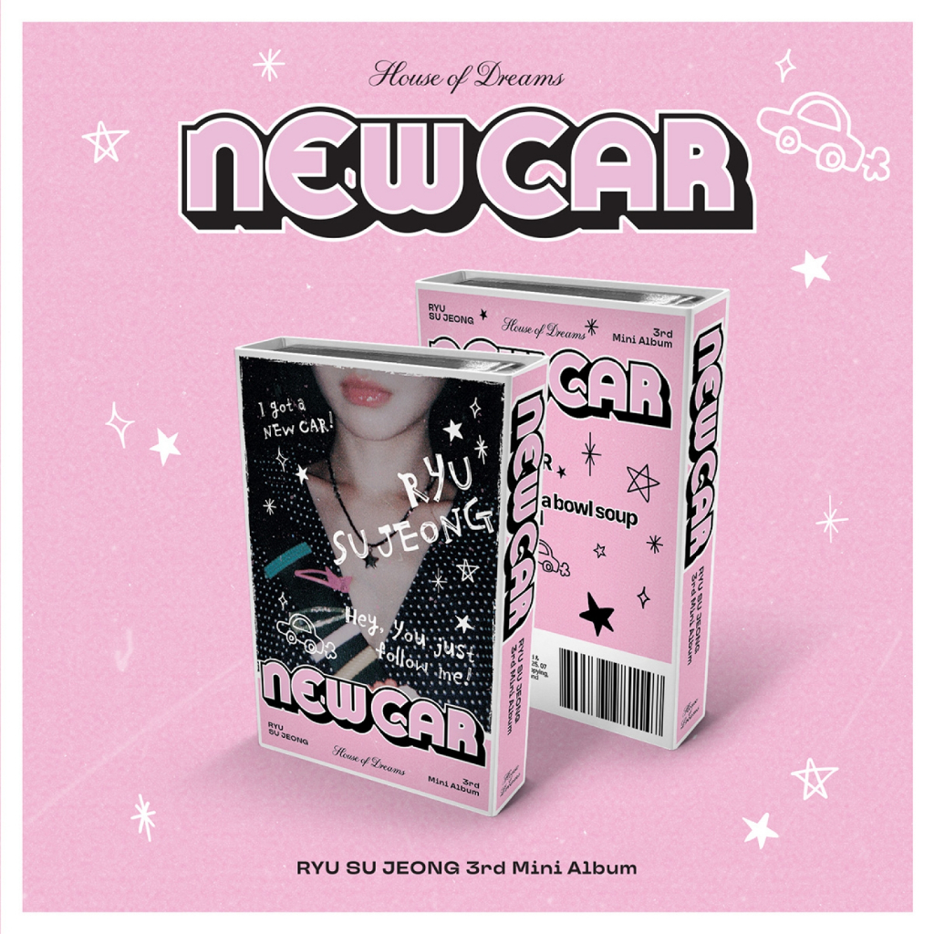 [DP ONLY/BACA DESK] RYU SUJEONG 3rd Mini Album - NEW CAR