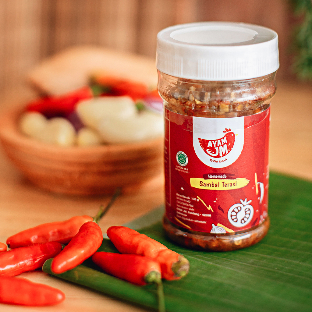 

Sambal Sambel Terasi Tomat Ayam JM AyamJM BANDUNG