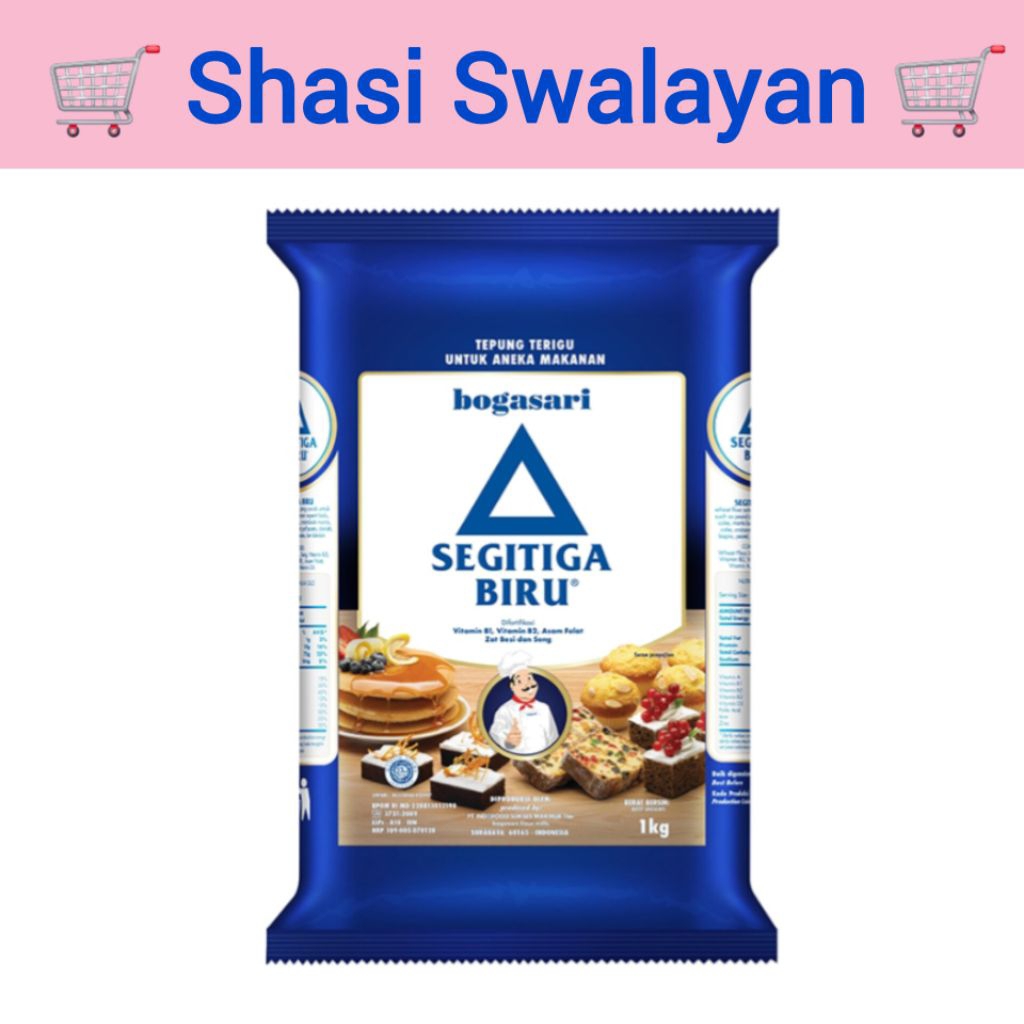 

SEGITIGA BIRU Tepung Terigu 1 Kg