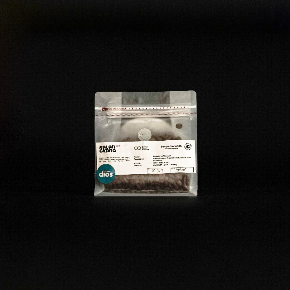 

Kalangkang 2.0 - Curious People - Special Process Anaerobic Natural with Yeast Innoculant - Filter Coffee - 200gr