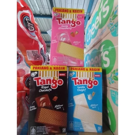 

( PERBOX ISI 20 ) Tango Wafer 500an Isi 20 x 5Gr - Wafer Tango