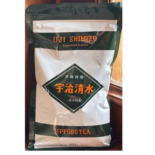 

IPPODO Uji-Shimizu 400g Bag Sweetened matcha made with granulated sugar