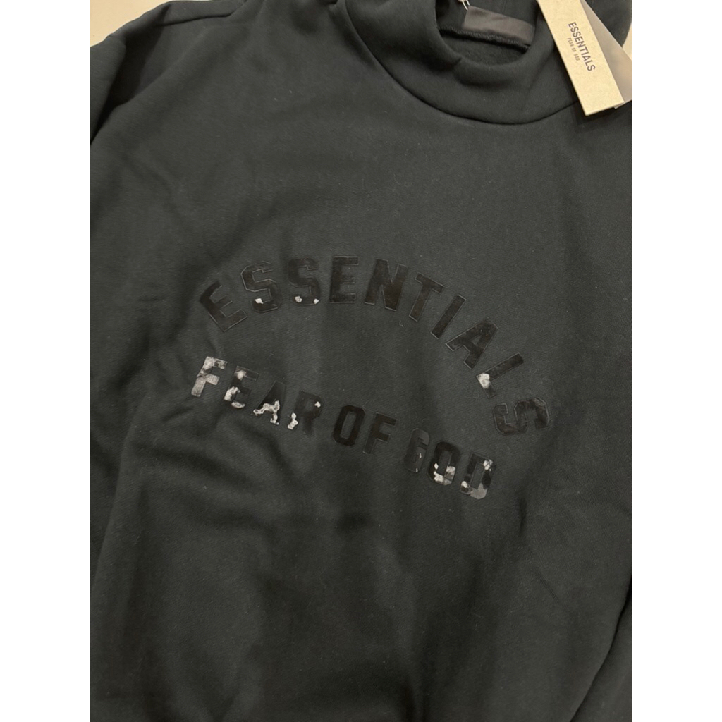 Hoodie Essentials Grey New Defect