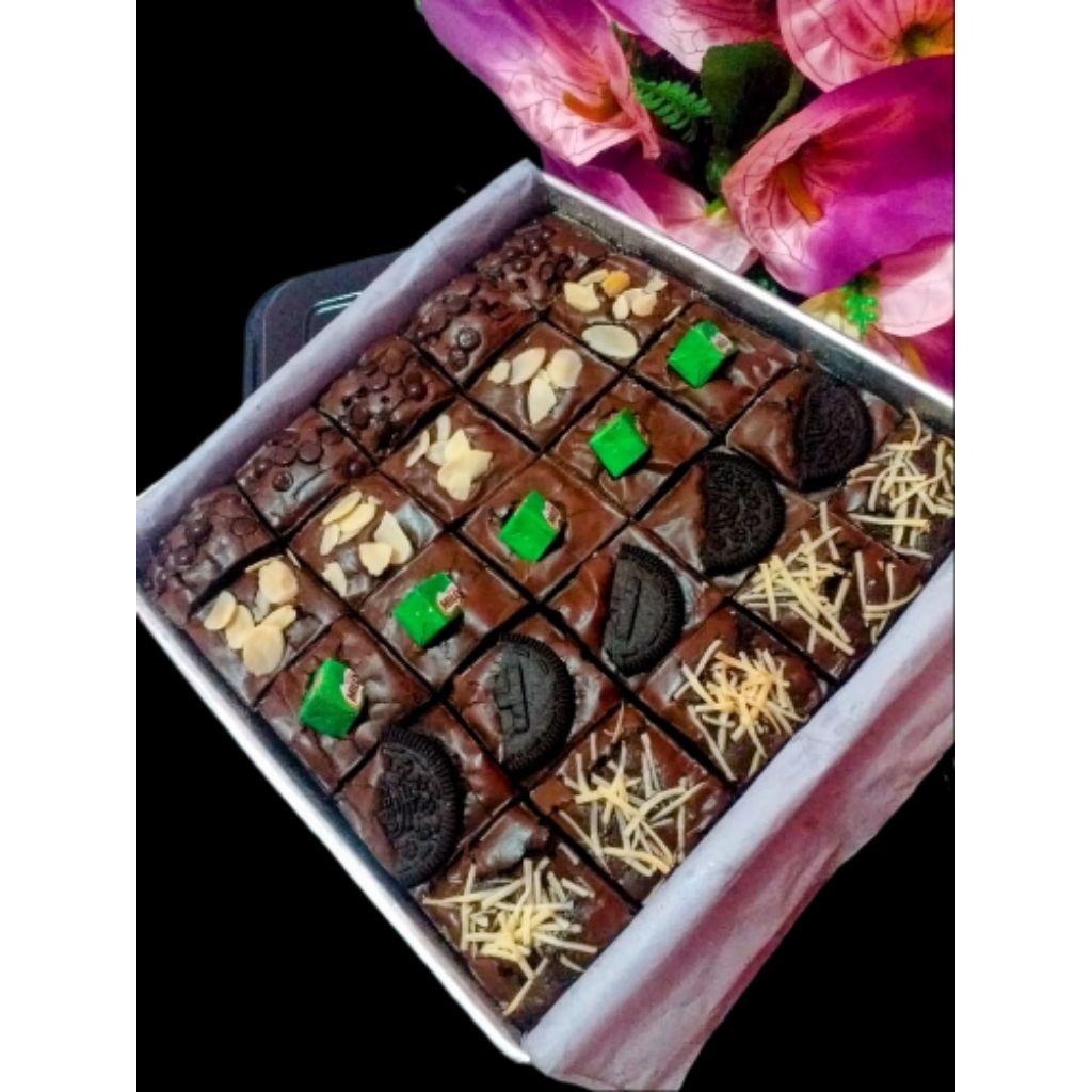 

Brownies Fudgy Premium Brownies Panggang Coklat