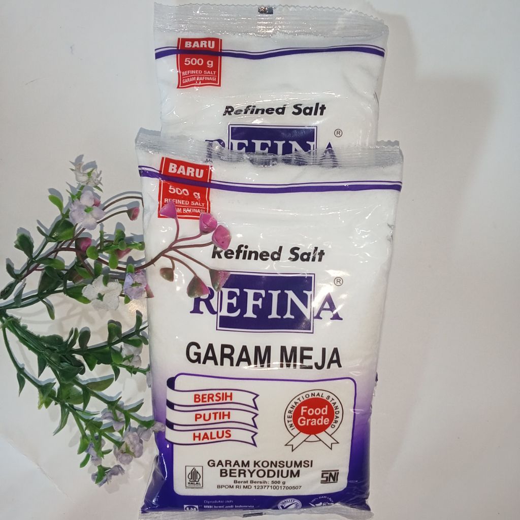 

REFINA Garam Dapur Garam Halus Refina 1 Bungkus 500 Gram