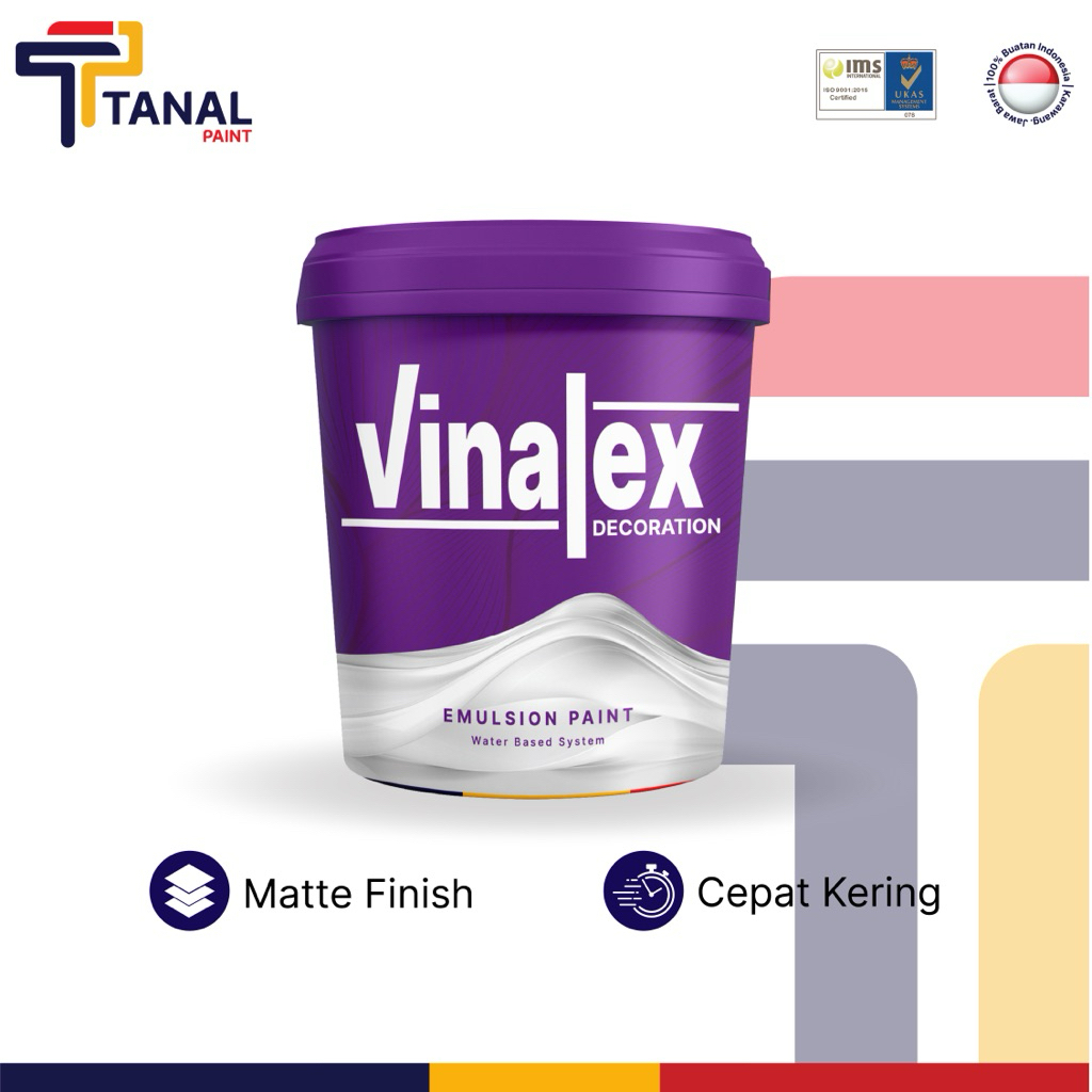 Vinalex Cat tembok - Cat Tembok Eksterior & Interior