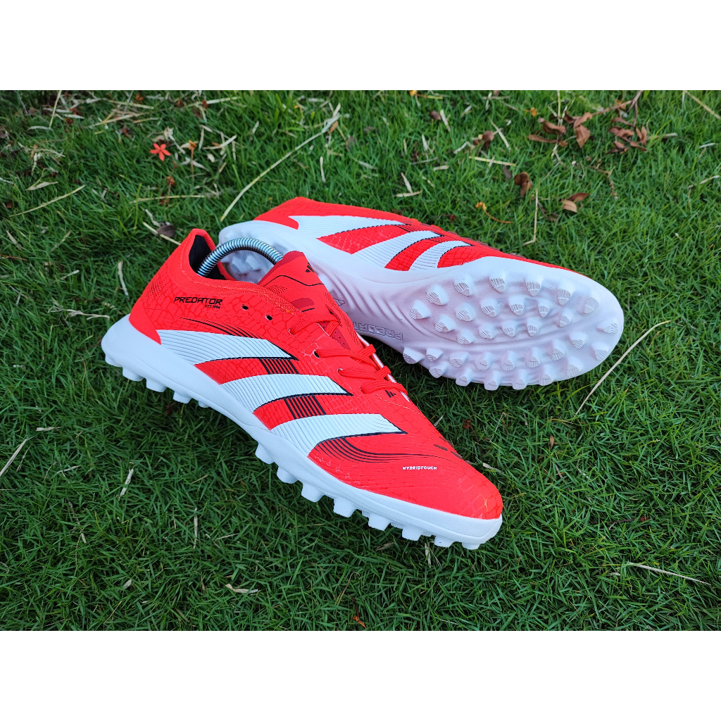 BIG SALE [Best Seller] Sepatu Futsal Predator Pro 30 Turf - Lucid Red White Black - COD