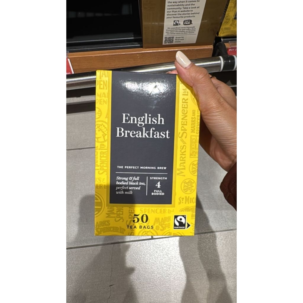 

M&S marks spencer english breakfast tea