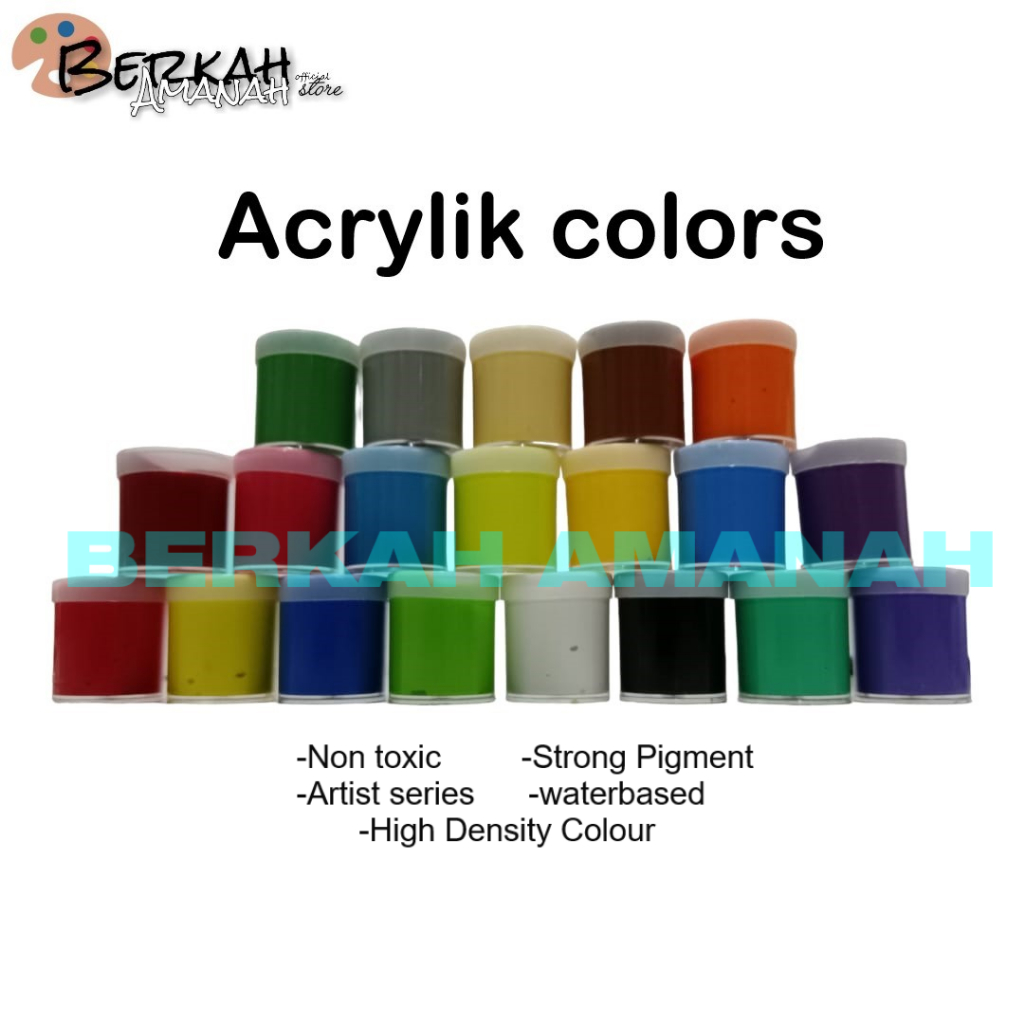 

cat lukis acrilik 20ml satuan