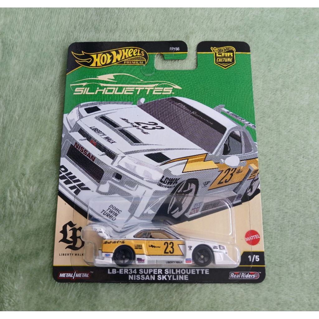Hot Wheels LB ER34 Super Silhouette Nissan Skyline