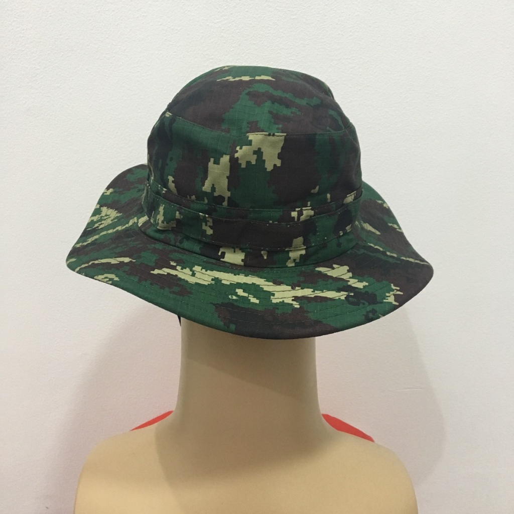 Topi Rimba Loreng NKRI - Topi Kupluk NKRI - Topi Gunung - Rimba Loreng NKRI - Rimba Army - Bucket ha