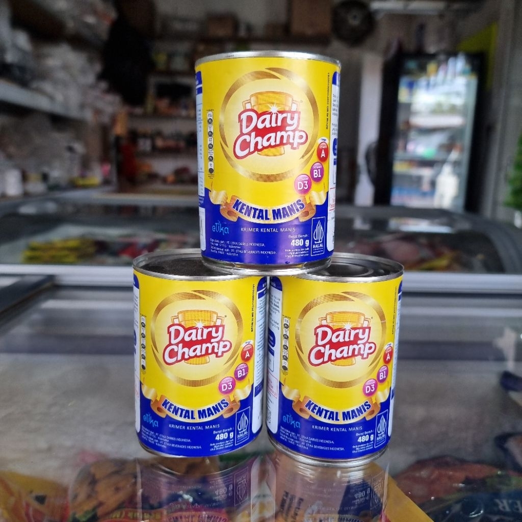 

Dairy Champ Krimer Kental Manis SKM 480g & 1kg
