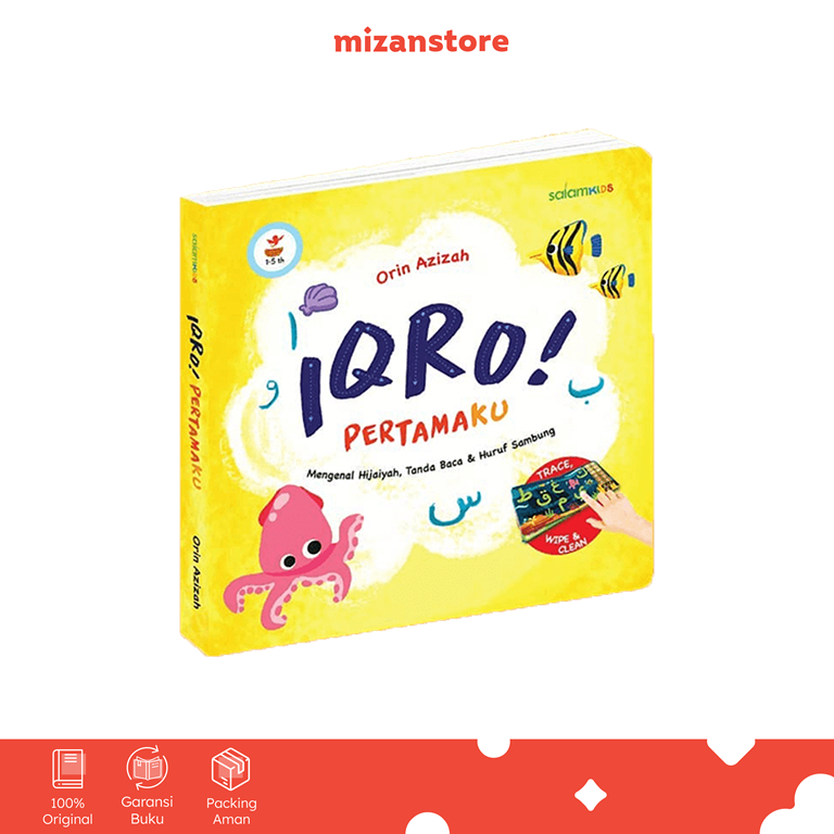 [Mizan] Iqro Pertamaku Boardbook | Buku Anak 1-5 Tahun