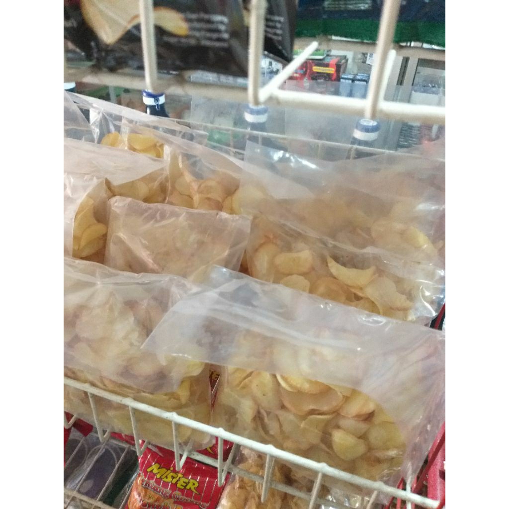 

Keripik singkong asli Rumahan