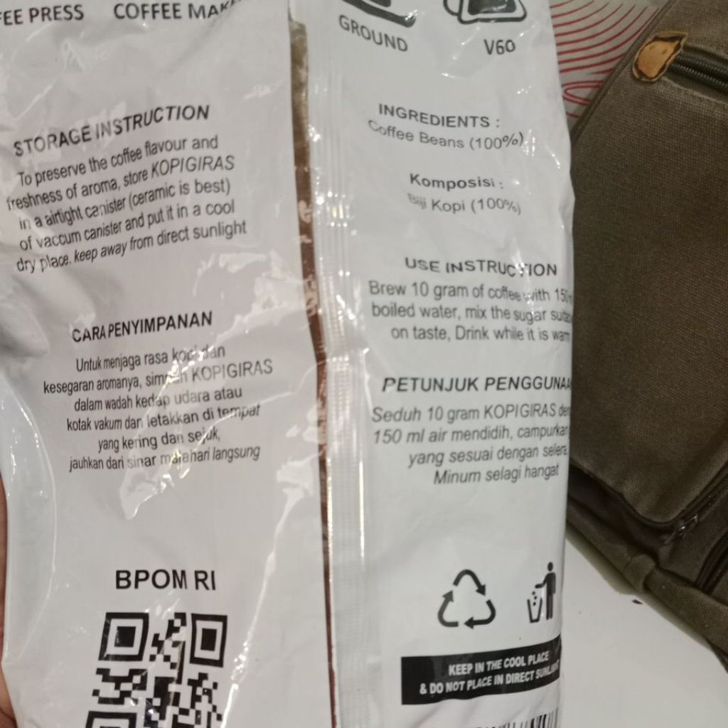 

Kopi Robusta Asli Tanpa Campuran