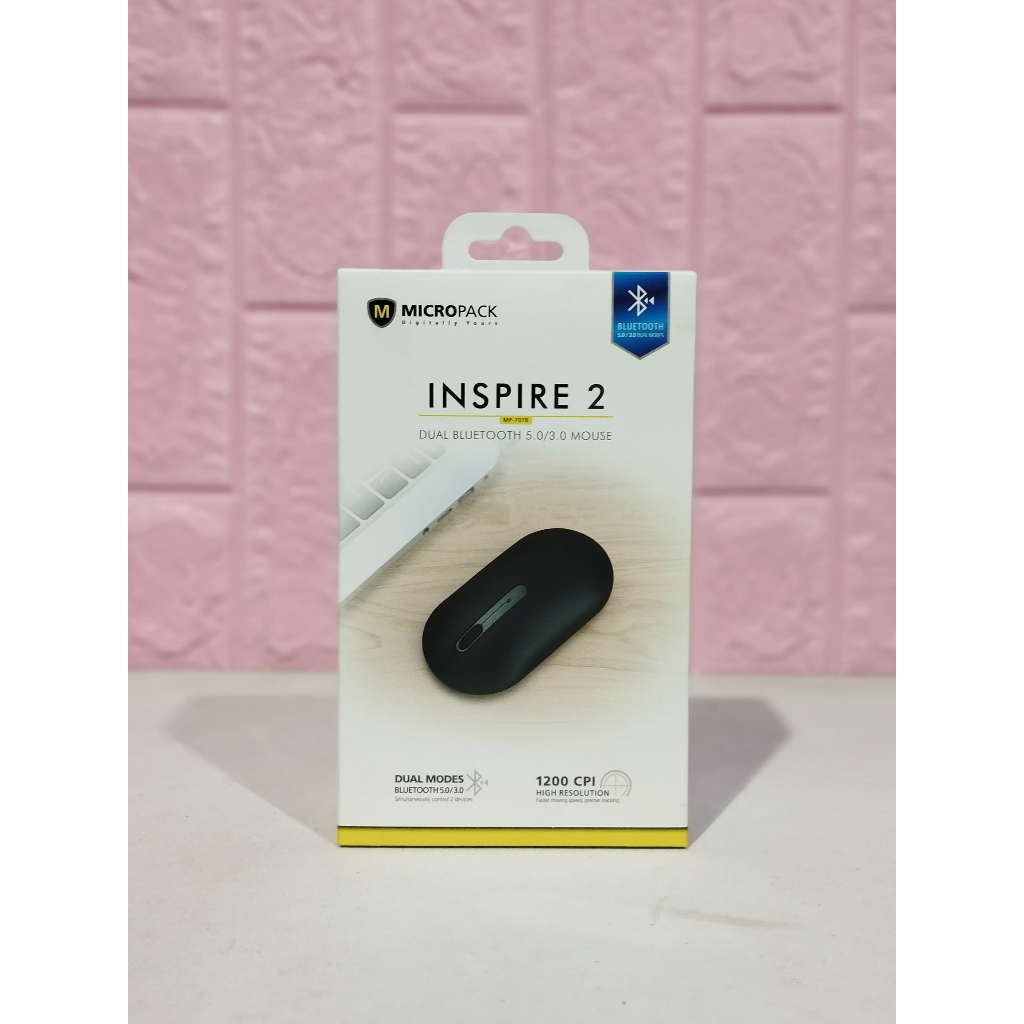 Micropack Dual Bluetooth Mouse 5.0/3.0 Inspire 2 MP-707B