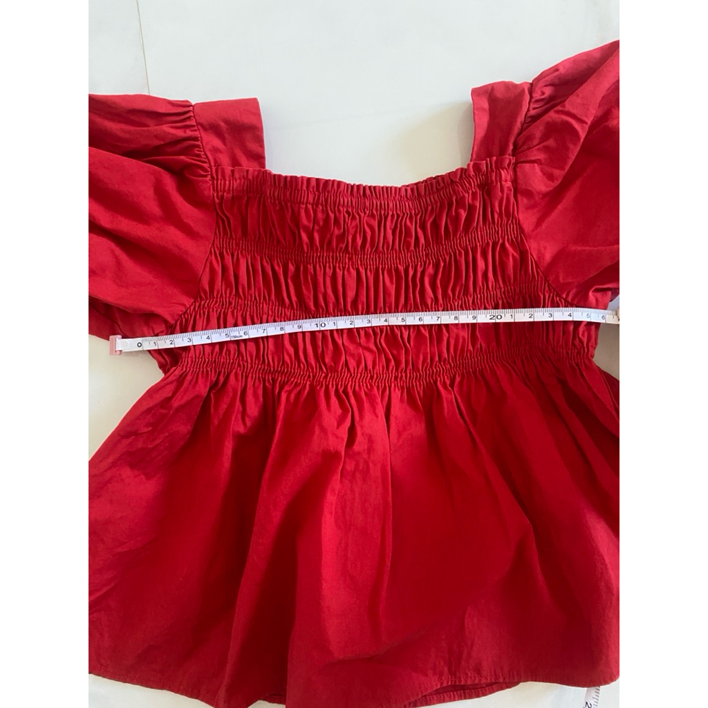 preloved atasan smocked 2-3 tahun