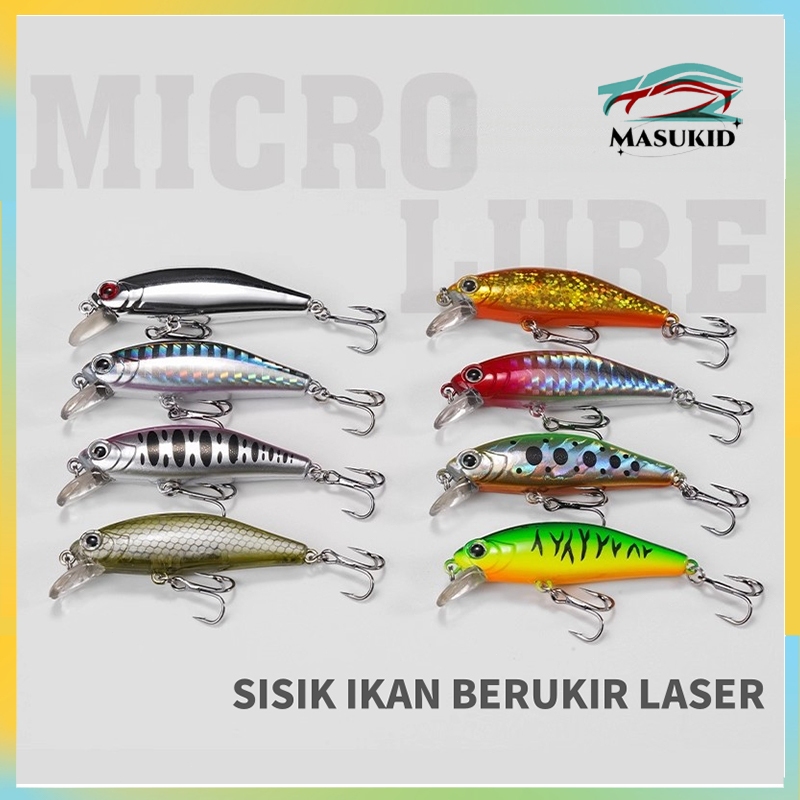 Umpan Casting / Umpan Pancing / Umpan Minnow Sinking Lures / Minnow Lure (5.5cm/6g )