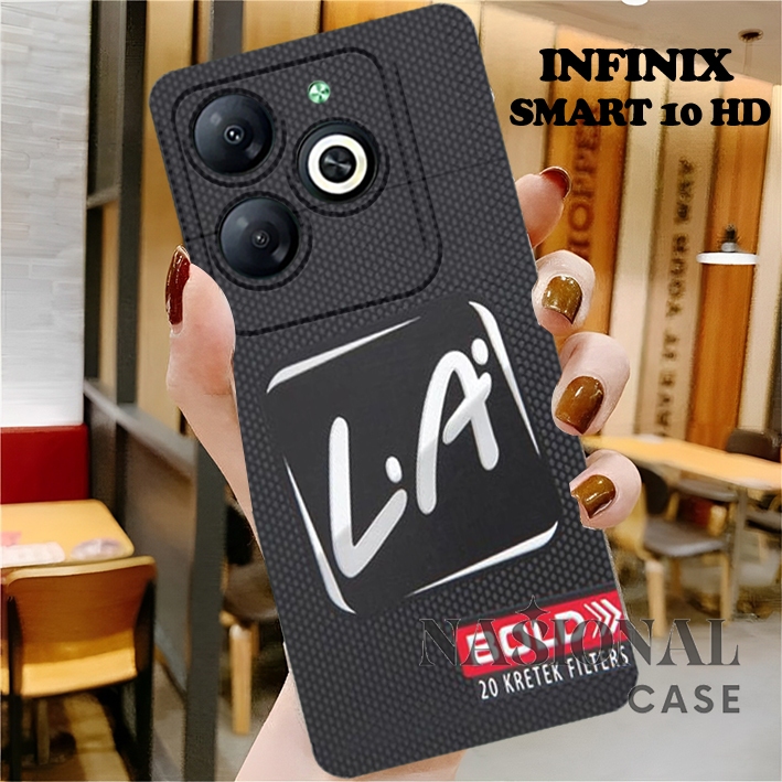 Cassing Hp Infinix Smart 10 HD / 8 / 8 HD / 8 PRO / 8 PLUS / Hot 40i Prokamera motif rokok kekinian 