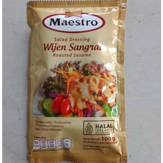 

Maestro wijen sangrai 100 ml