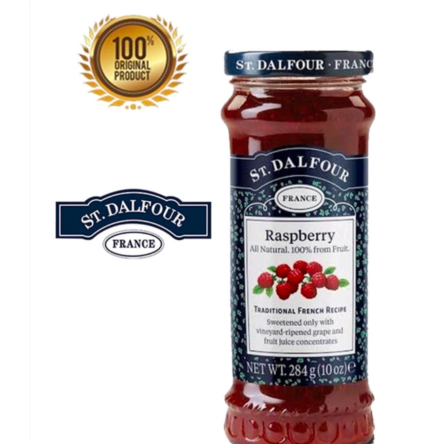 

Selai St. Dalfour rasa Raspberry 284 Gram