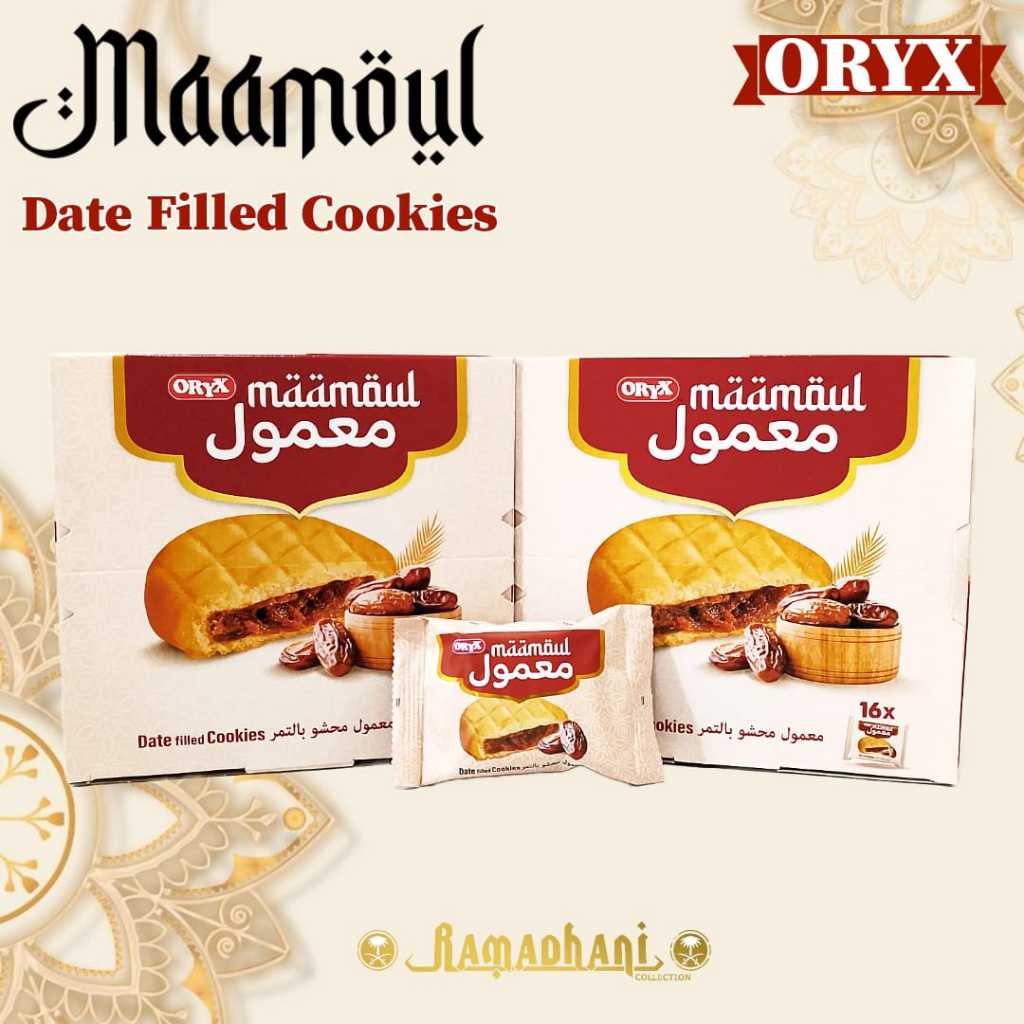 

Cookies Kurma Maamoul Oryx Box Isi 16 pcs