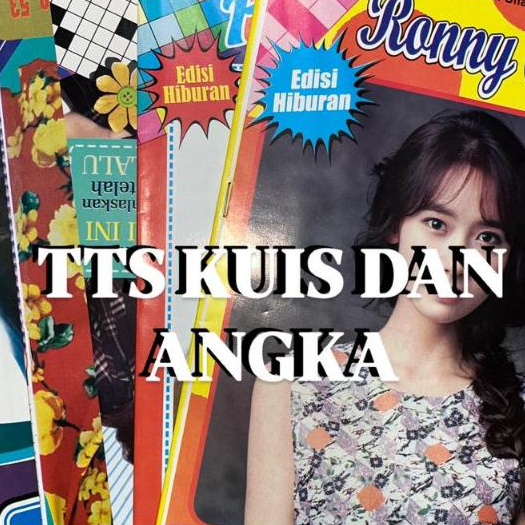 TTS / TEKA TEKI SILANG 5 Pcs Buku Teka Teki Silang / Buku TTS angka panjang