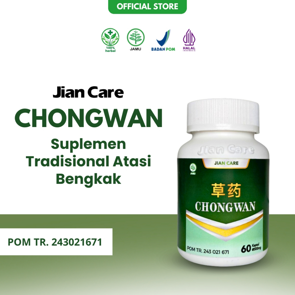 Jian Care Chongwan - Obat Herbal Cina Tradisional Atasi Bengkak Hernia & Varikokel