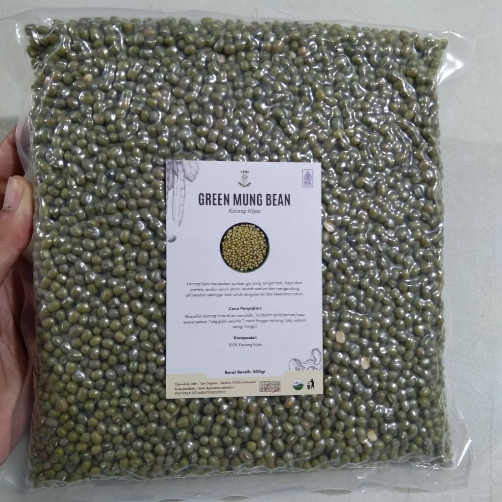 

Kacang Hijau Organik Vakum - 500gr