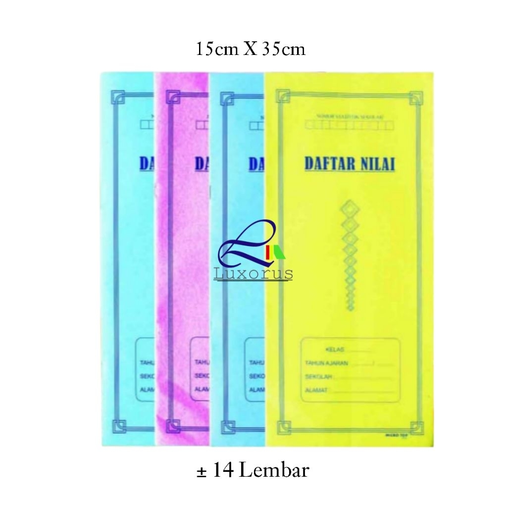 

Buku Daftar Nilai (Lipatan Nama)