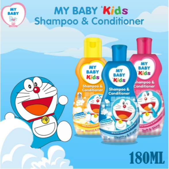 MY BABY Kids Shampoo & Conditioner 100ml 180ml - Shampoo Anak My Baby 100ml 180ml