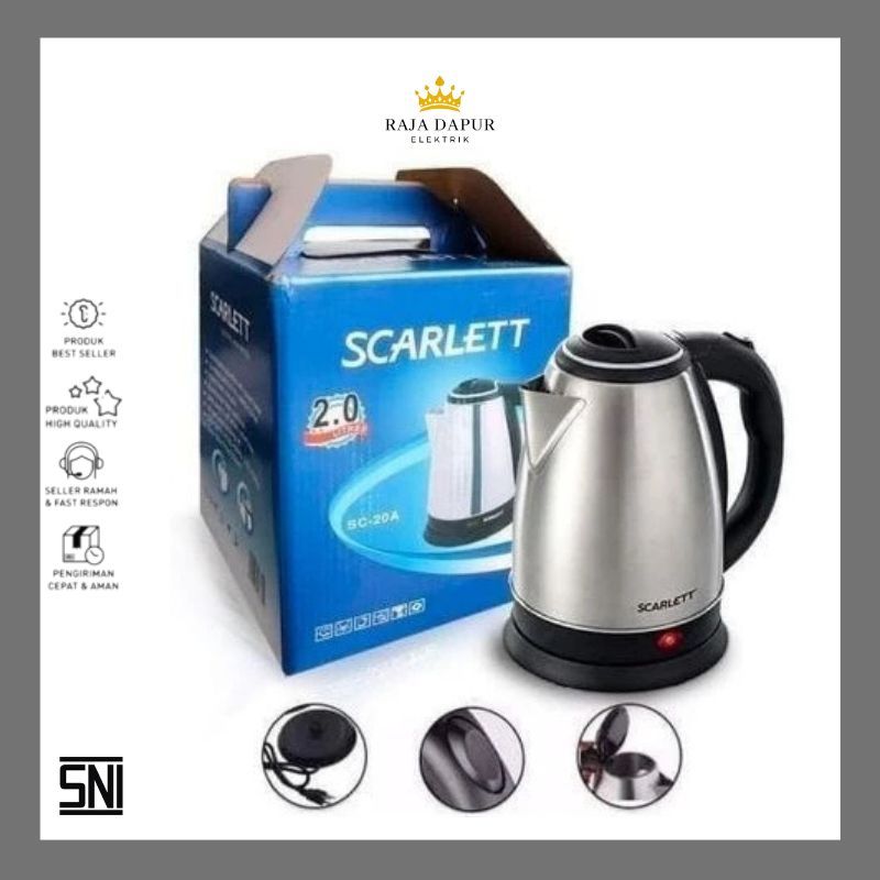 Teko listrik Subron pemanas air kettle electric 2 Liter - RDE