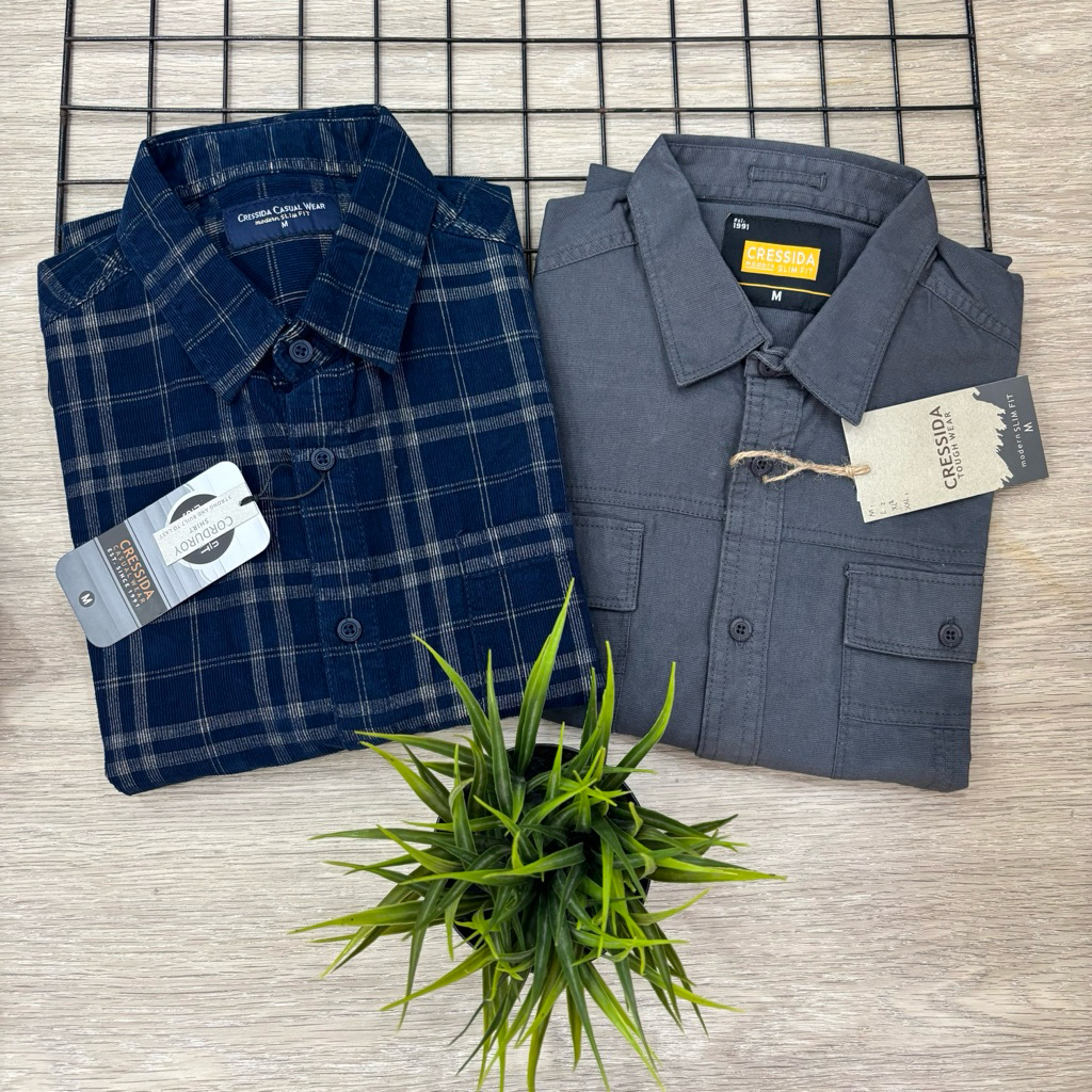 kemeja cressida pria original