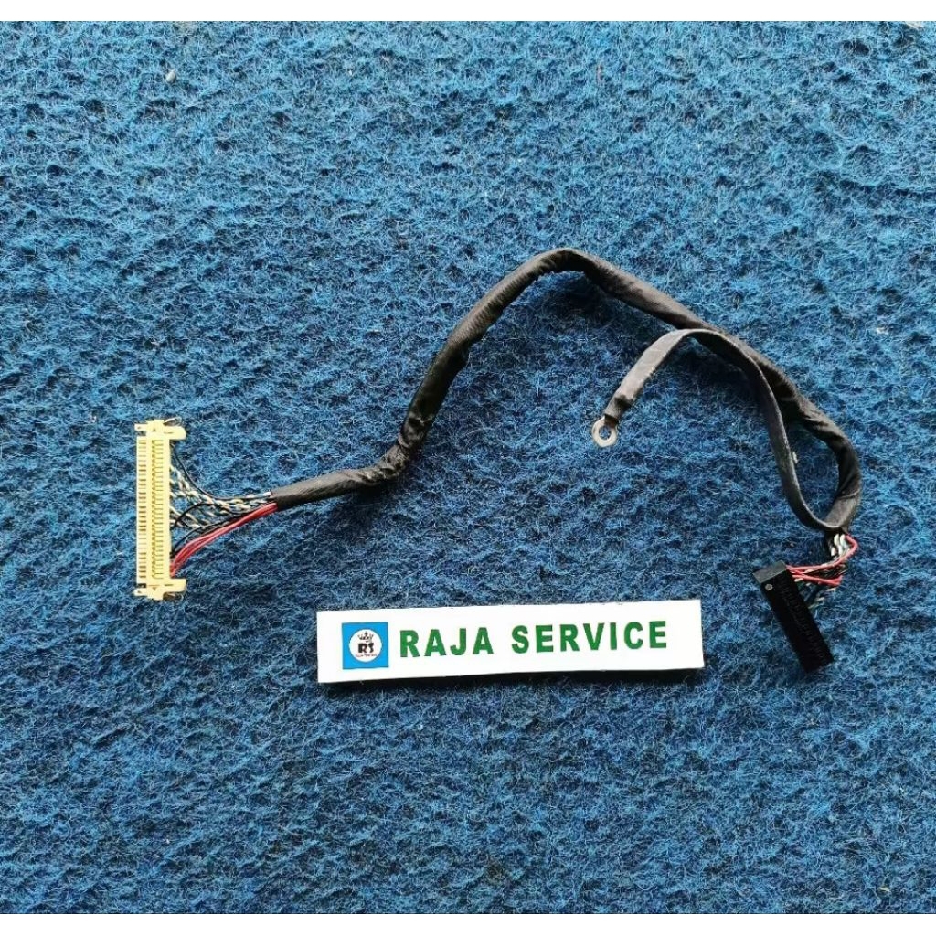 kabel tv polytron PLD 32BAG9858 lvds flaxible dari tcon ke mainboard