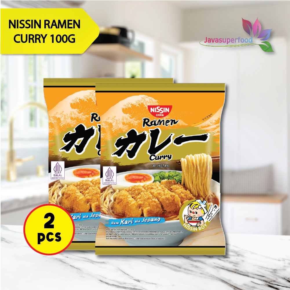 

Nissin - Ramen Curry Kari Ala Jepang 100gr 2 PCS