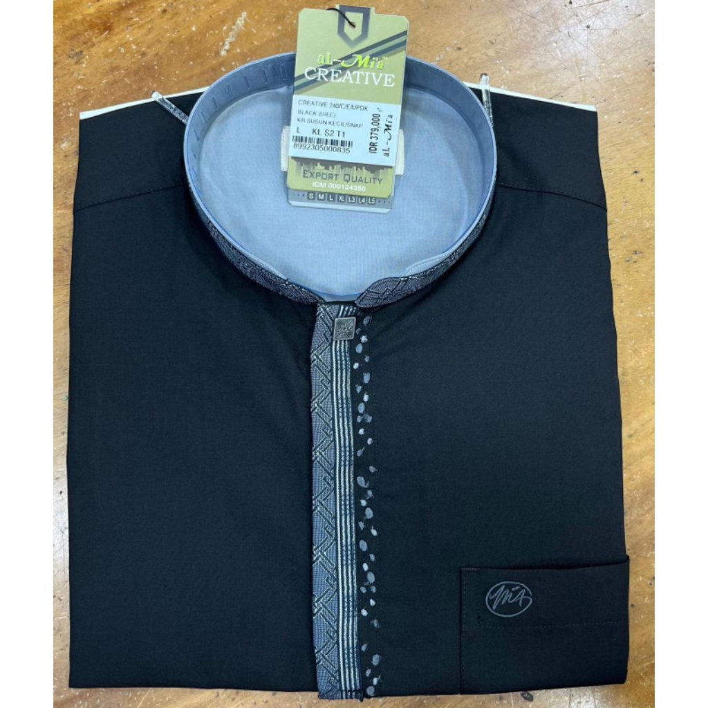 BAJU KOKO AL MIA CREATIVE 07 LENGAN PENDEK/BAJU KOKO AL MIA