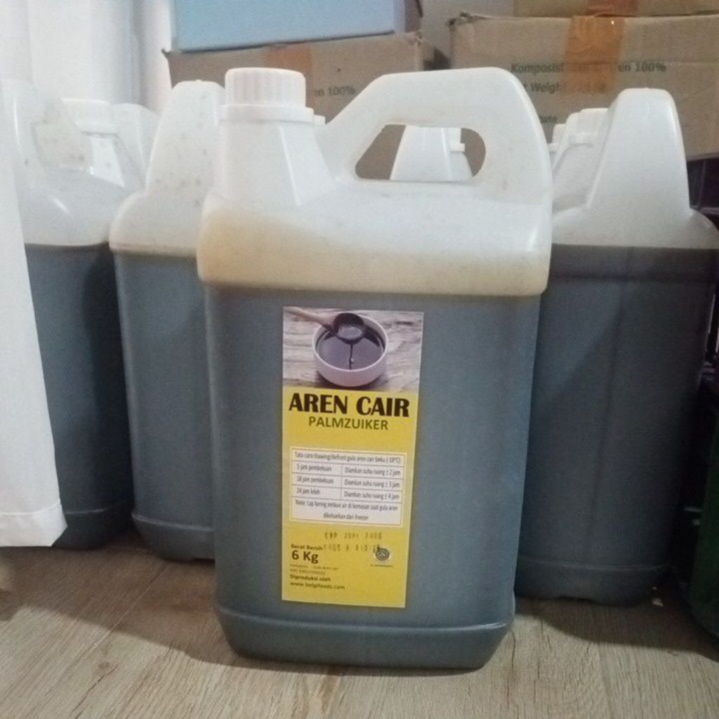 

GULA AREN CAIR PALMZUIKER 6KG (HARGA PABRIK)