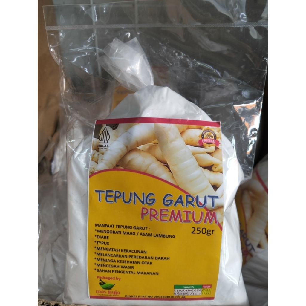 

Tepung Garut Premium Pengobatan Lambung - 500gram