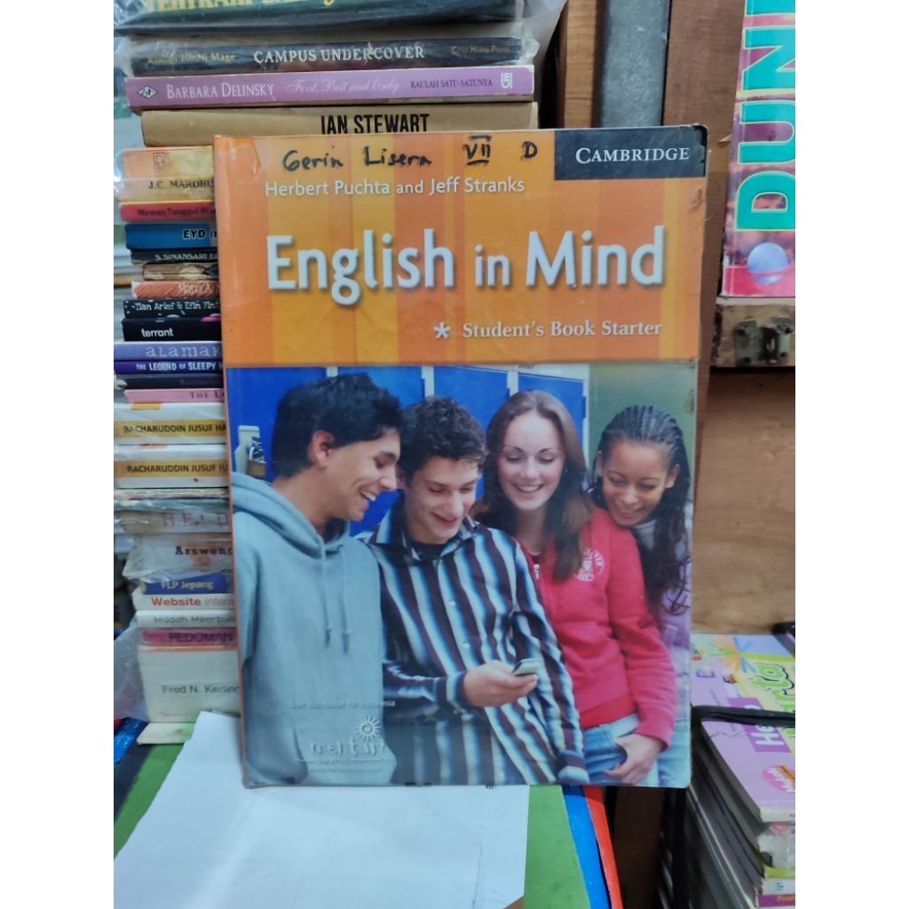 English in mind 1. student book starter. mentari