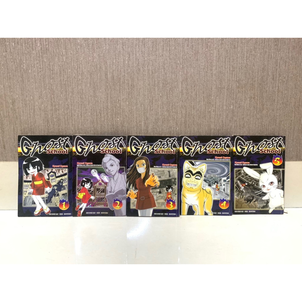 SET D - Komik Ghost School Set 1,2,3,4,5