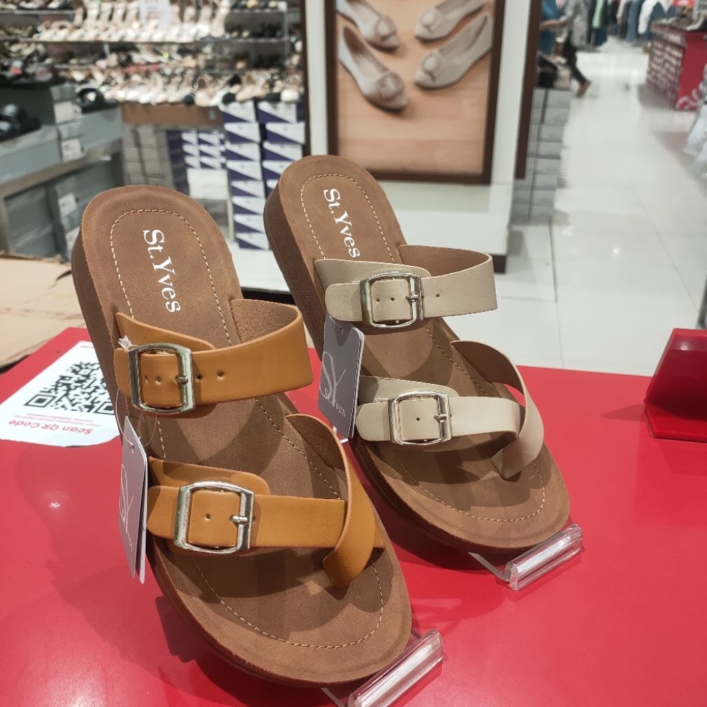 sandal wanita merk st.yves brand ori matahari