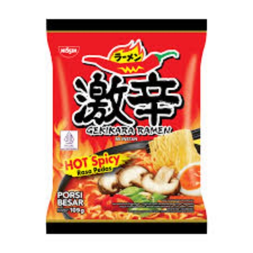 

NISSIN GEKIKARA RAMEN KUAH PEDAS 120 GRAM