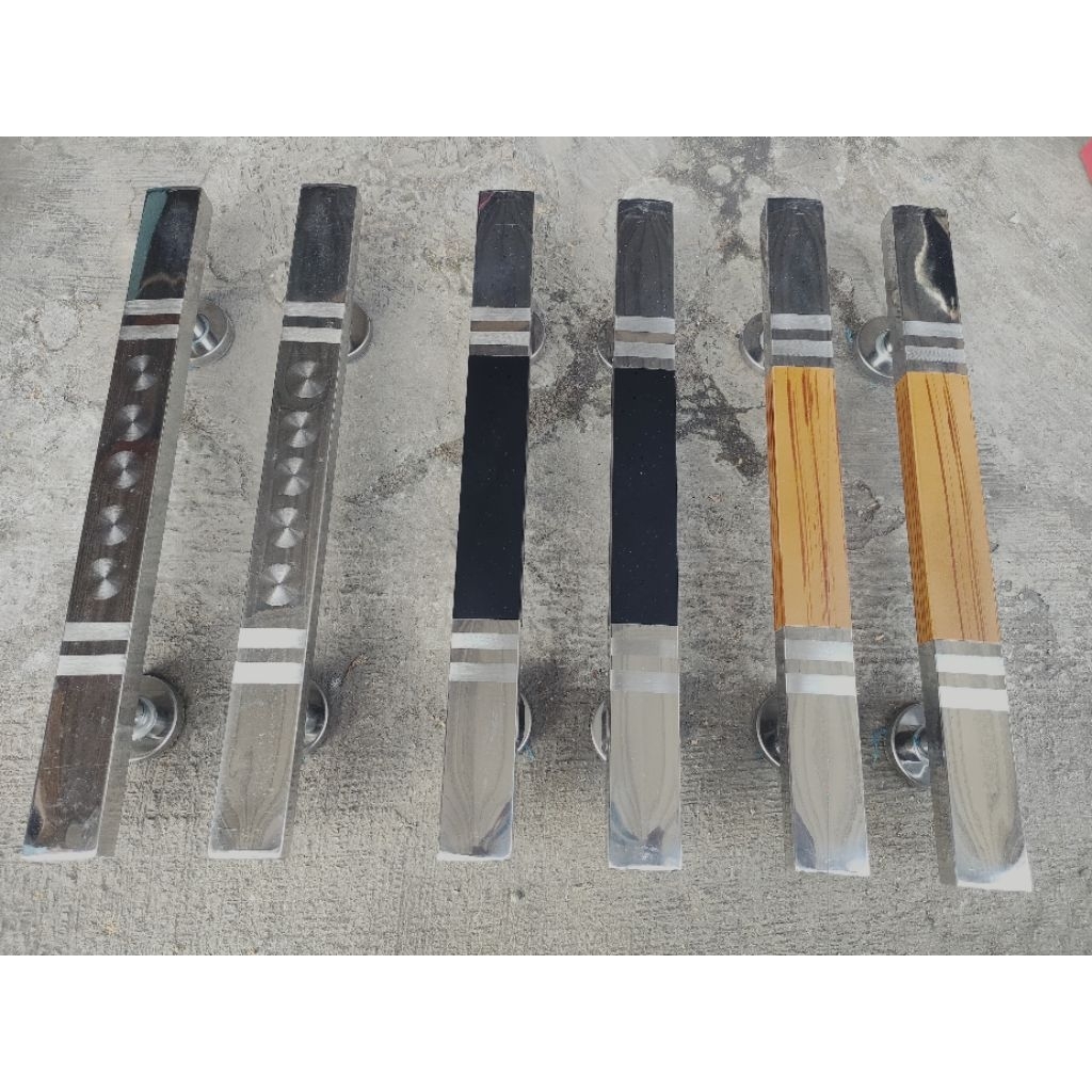 Handle Pintu Kupu Tarung / Gagang Tarikan Pintu Double Kotak 33cm