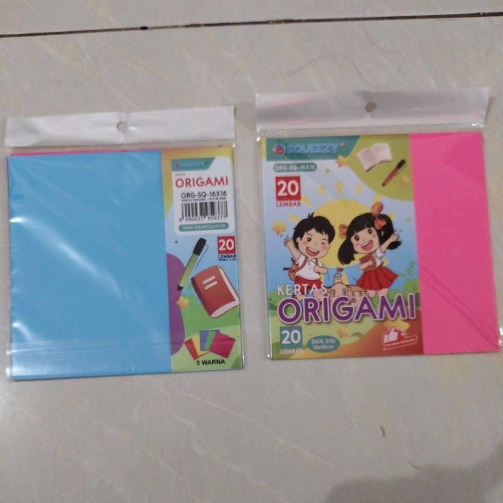 

( PER PACK ) KERTAS ORIGAMI 16X16 SQ
