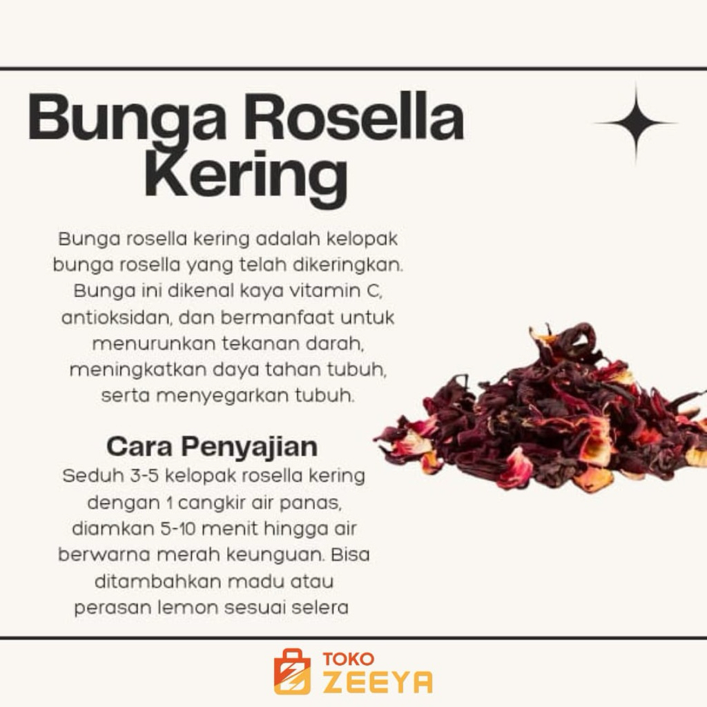 

Bunga Rosella Kering Teh Bunga Rosella Herbal