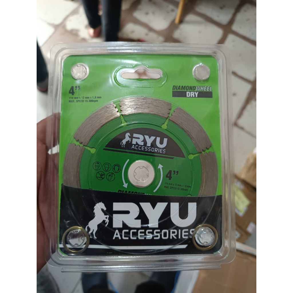 MATA POTONG KERAMIK KERING RYU  (RY-DWD)