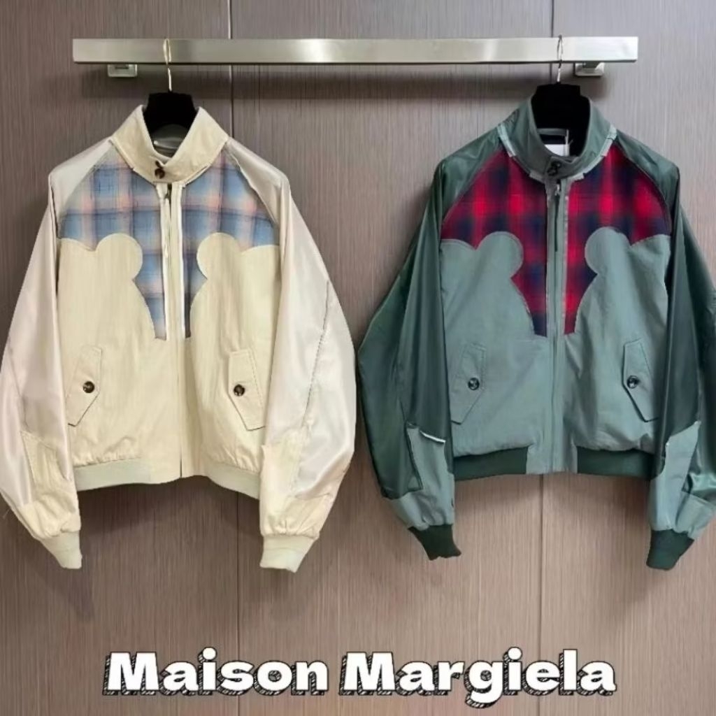 Maison Margiela x Pendleton Cotton Blend Bomber Jacket