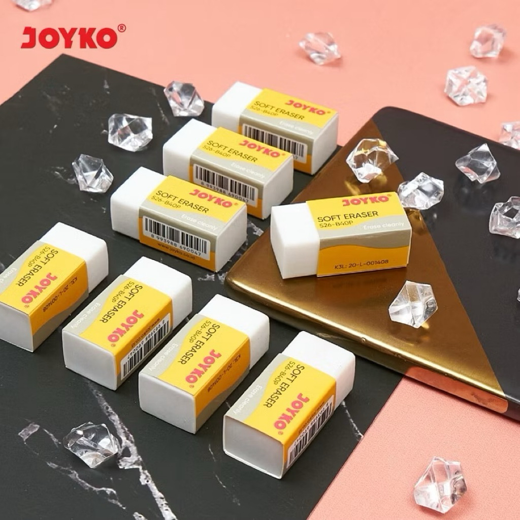 

(1 pcs) setip joyko soft eraser 526-B40BL