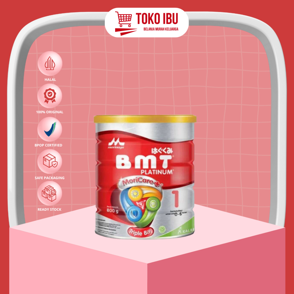 BMT Platinum Morinaga 800 Gr / BMT Platinum 0 - 6 Bulan Tahap 1